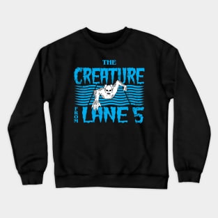 Pool Creature Halloween Swim Crewneck Sweatshirt